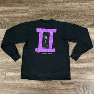 Vintage 90s Intel Pentium II Long Sleeve Shirt AllSport ProWeight USA Tech Large